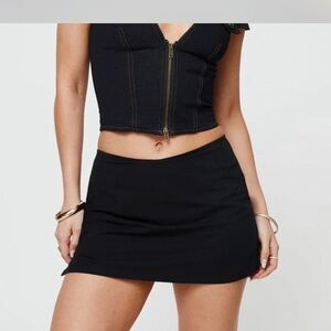 PRINCESS POLLY GIGI SKORT BLACK